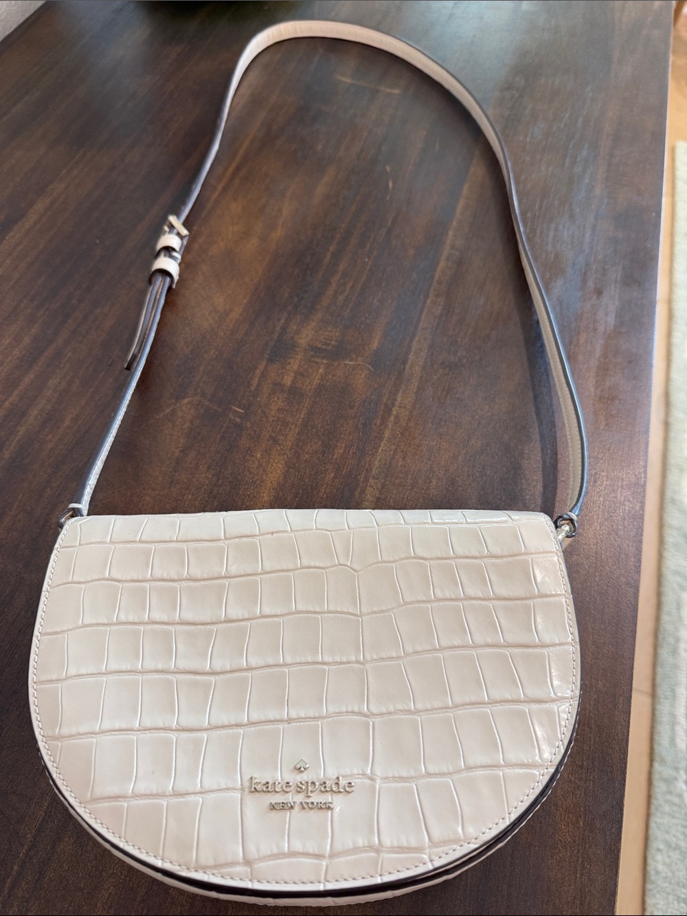 kate spade Cream Crossbody Bag